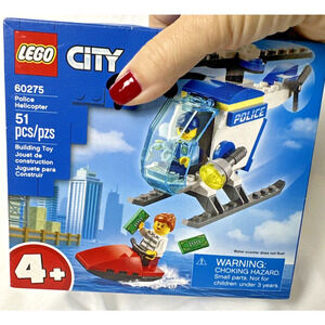 Lego‎ City 60275 Police Helicopter Building Retired 2021 51 Pc Set NIB Sealed